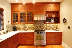 mahogany kitchen